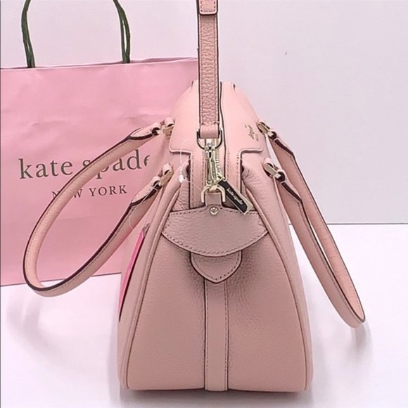 Kate Spade Mimi Satchel Rose Smoke - Picture 6 of 16
